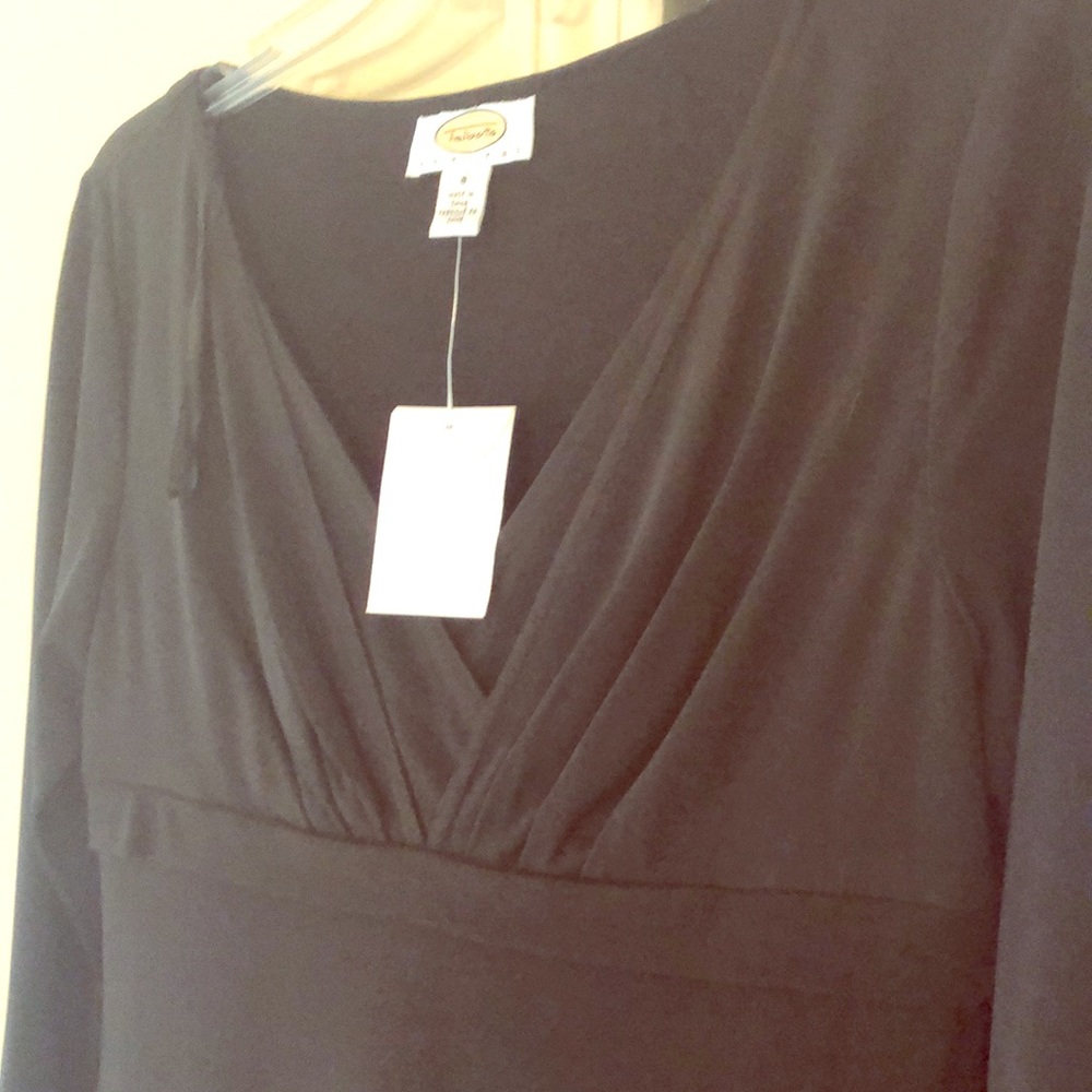 Never worn- Talbots classic black dress